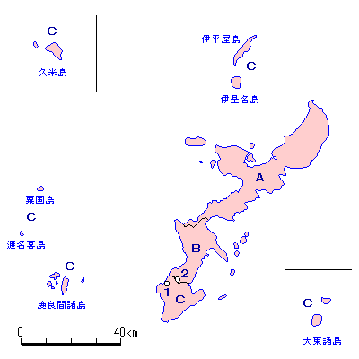沖縄県国頭郡名護町 (47B0030006) | 歴史的行政区域データセットβ版