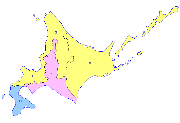 普選法中選挙区制：北海道