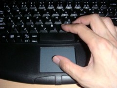 touchpad position